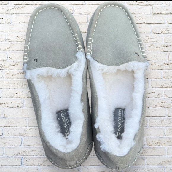 NEW KOOLABURRA by UGGs Grey Lezly Slippers Size 9 - Picture 1 of 6